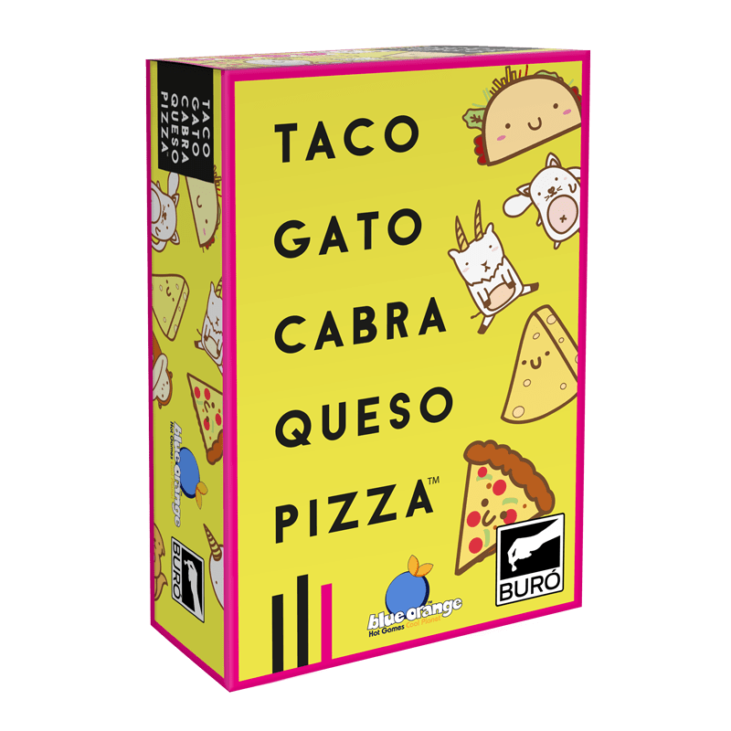 Taco Gato Cabra Queijo Pizza - Caixinha Boardgames