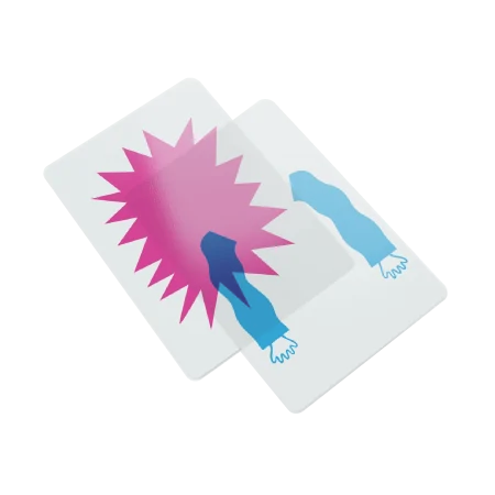 POPS3 cartas transparentes