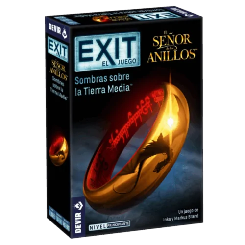 sala de escape juego, el senor de los anillos