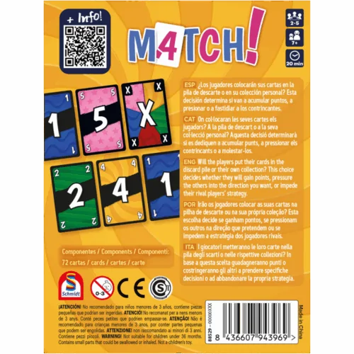 como se juega match