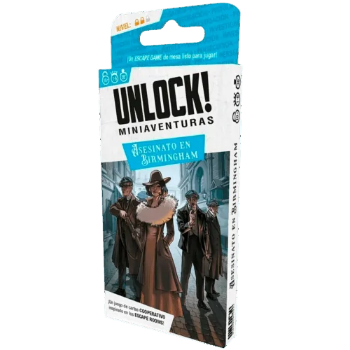 UNLOCK! Miniaventuras - Asesinato en Birmingham